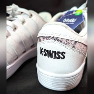 Limited Edition Ortholite K-Swiss Remli Court Pink Snakeskin Size 11